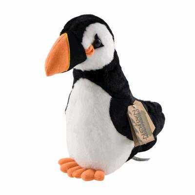 PLUSH,12"PUFFIN BIRD