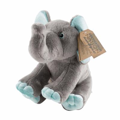 PLUSH,12"MINT ELEPHANT
