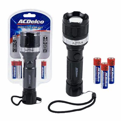 FLASHLIGHT,60 LUMN,1W LED,3AA