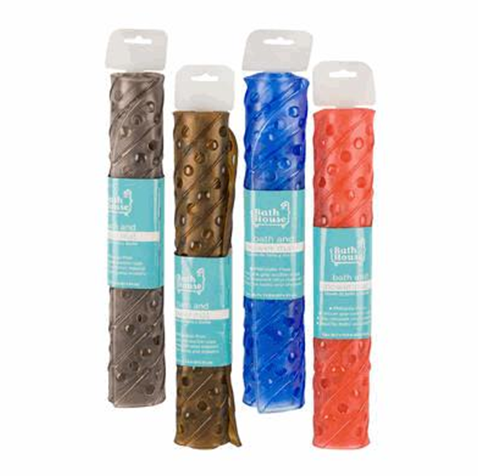 Rectangular Bubble Bath Mat 26.7" – Non-Slip Bathroom Comfort Mat