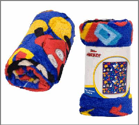 THROW,40"X50"MICKEY SILK TOUCH