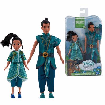 DOLL,2pc 13"YOUNG RAYA&CHIEF B