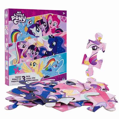 PUZZLE,3pkMY LITTLE PONY ASST