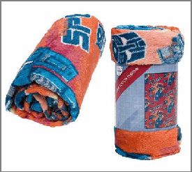 THROW,40"X50"TRANS ROTB SILK T