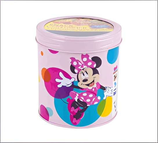 Canister – Twist-Off Round Minnie Mouse Design