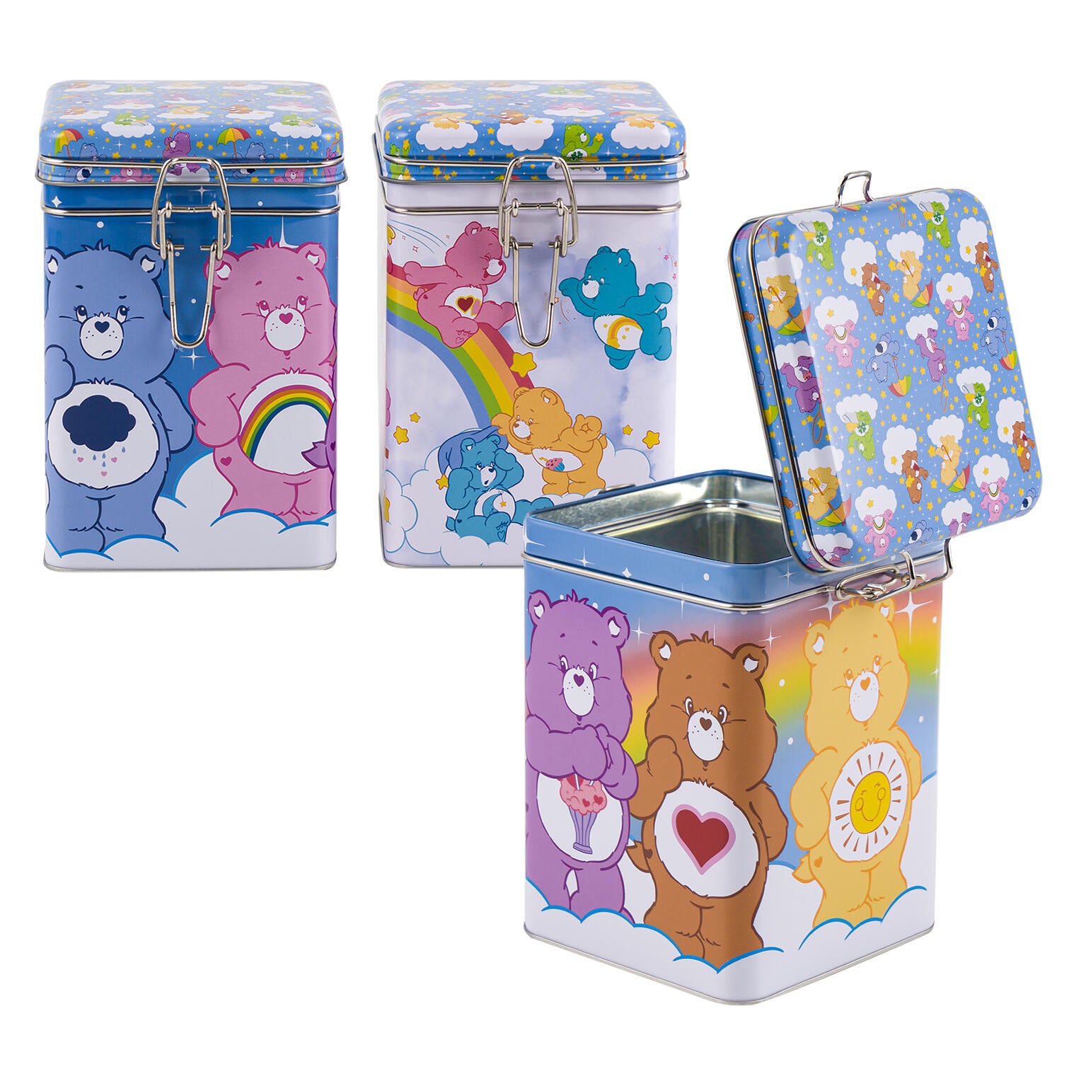 Square Lock-Top Canister 29.8oz / 881ml – Clear Kitchen Storage