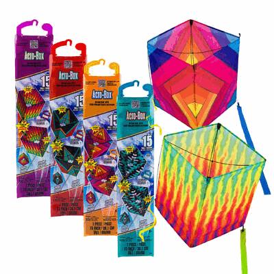 KITE,15"ACRO BOX ASTD