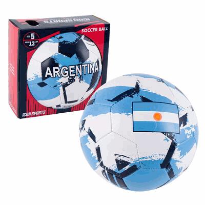 SOCCER BALL,SZ#5 INFLATED ARGE