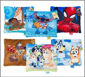 PILLOW, ASSORTED CARTOON