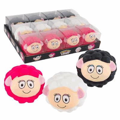 TOY,2"H SQUISHY LAMB AST
