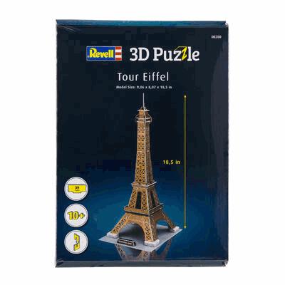 PUZZLE,39pc 19"H 3D TOUR EIFFE