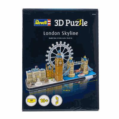 PUZZLE,107pc 21"L 3D LONDON SK