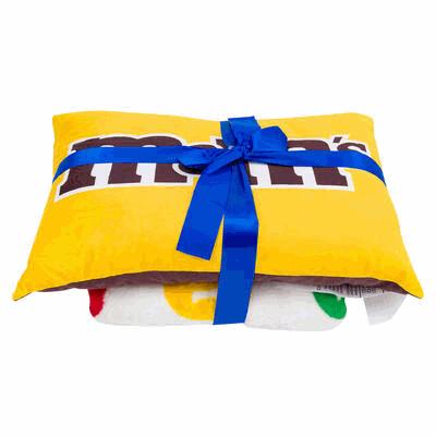 BLANKET&PILLOW,2pc 60x48"M&M