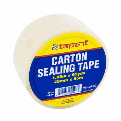 TAPE CARTON SEALIN,1.89"X55 YR