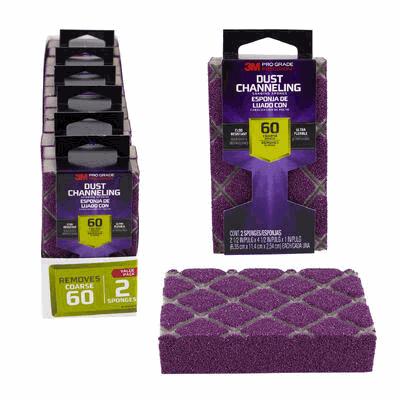SANDING SPONGE FLEXIBLE,3M,2PK