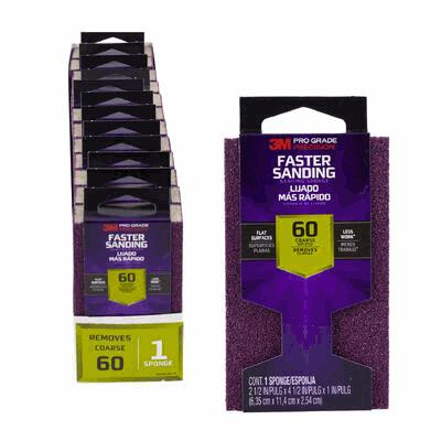 SANDING SPONGE,X-COARSE,3M