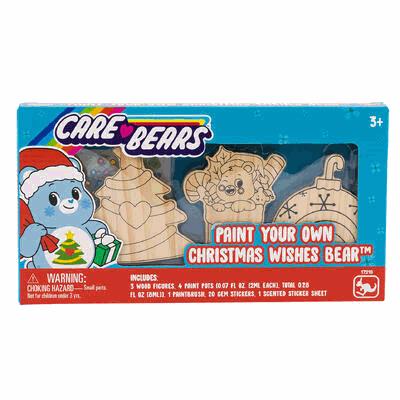 ART SET,3pc CAREBEARS PAINT YO