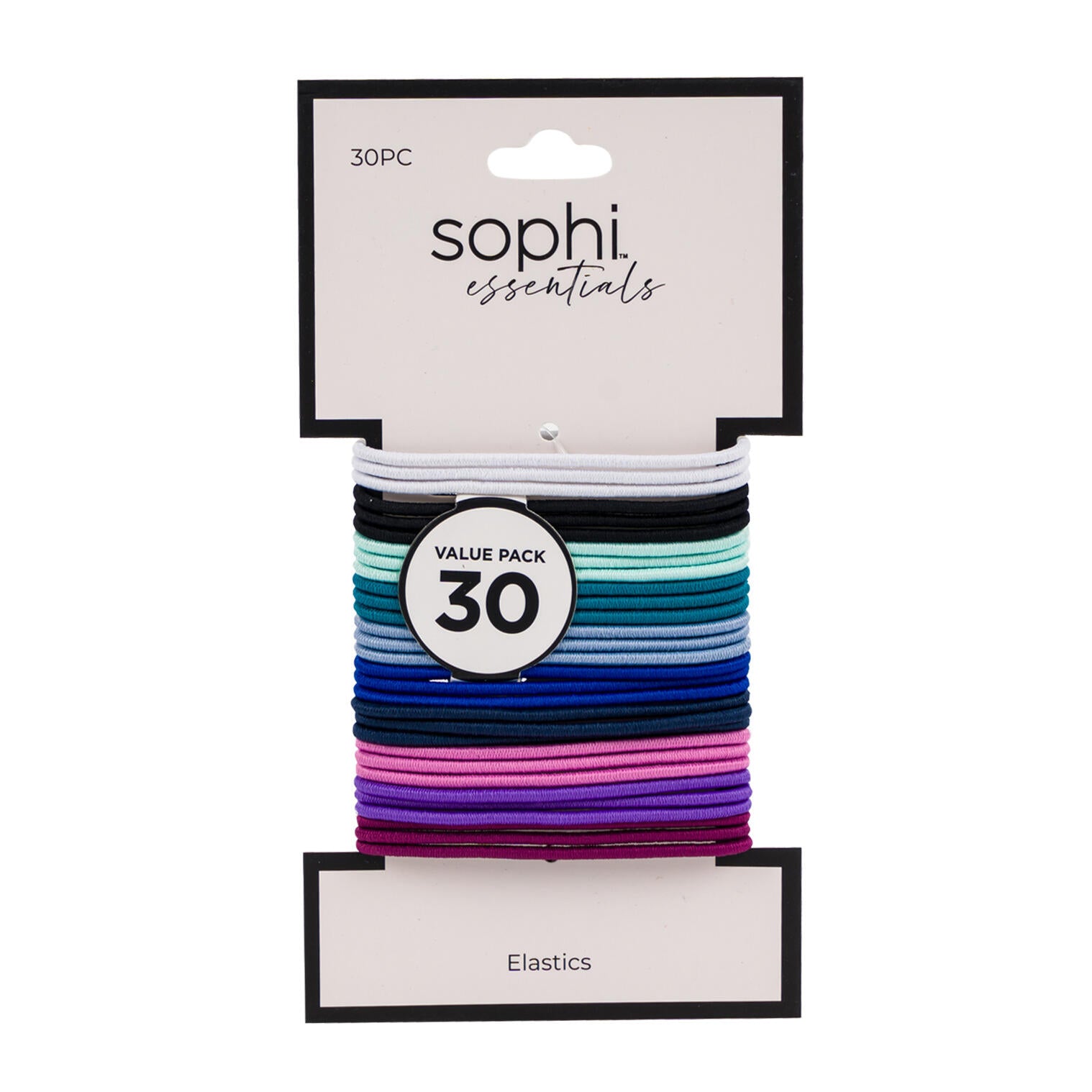 Sophi Essentials 30pc Ponytail Band