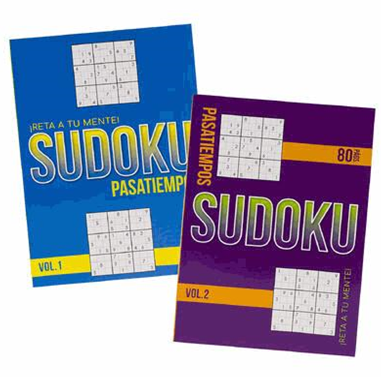 Spanish Sudoku Puzzle Book – 80 Pages