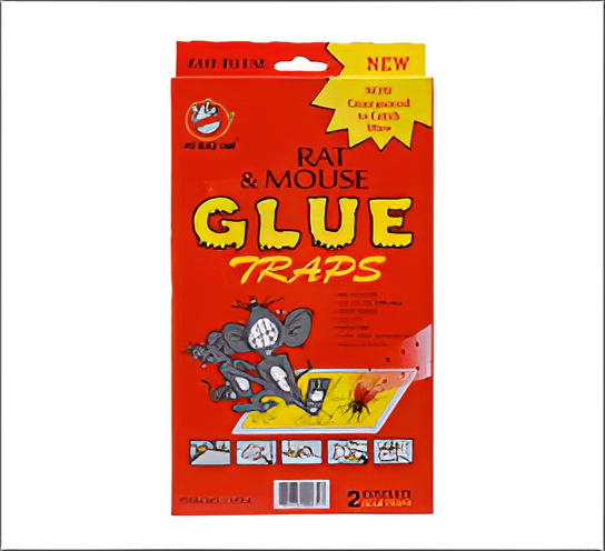 KOR Mouse & Rat Glue Traps 2-Pack – Strong Adhesive Rodent Control