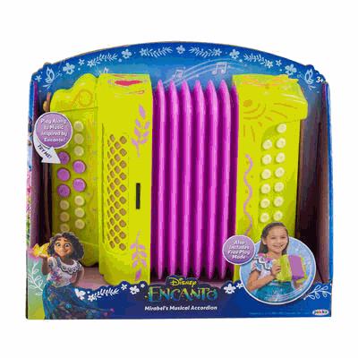 Disney Encanto hairbrush set packaging with characters and product details.