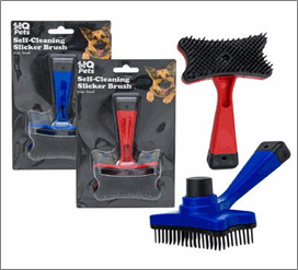 Small Self-Cleaning Slicker Brush for Pets