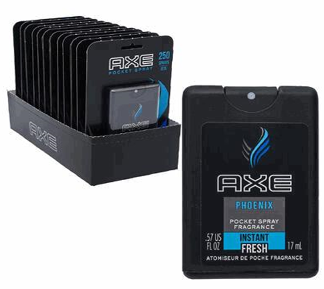 Axe Pocket Cologne Spray 0.57oz – Fresh Scent