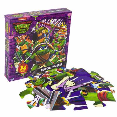 FLOOR PUZZLE,36pc TMNT