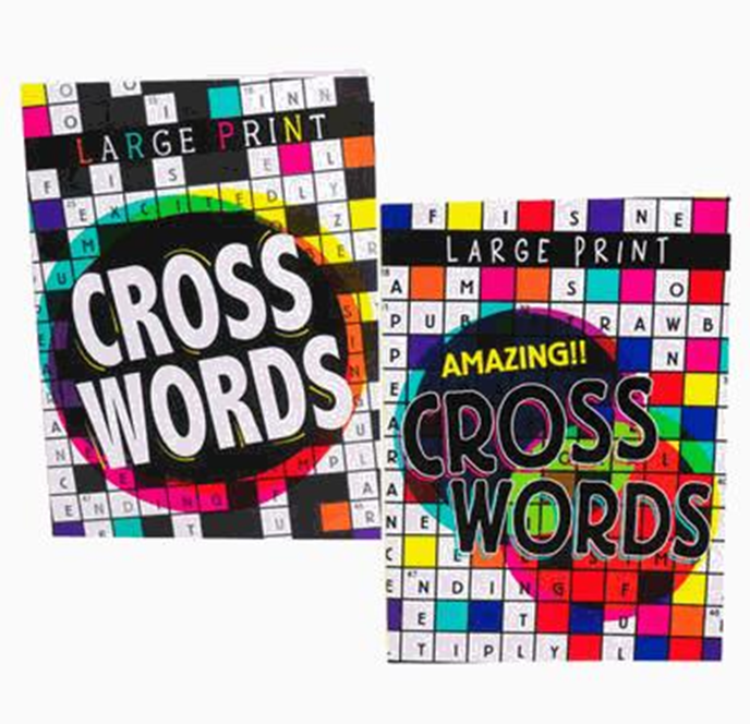 English Crossword Puzzle Book – 80 Pages of Word Fun Learning