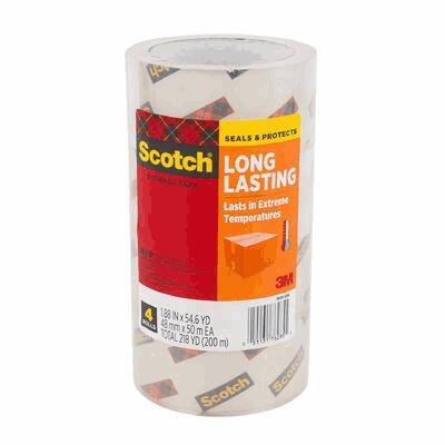 PACKING TAPE,54.6yd 4rolls LO