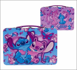 Lunch Box XL – Embossed Lilo & Stitch Design
