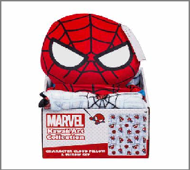 HUGGER&THROW SET,2pcSPIDERMAN