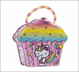 Tote Box 7"H – Hello Kitty Cupcake Design