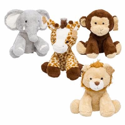 PLUSH,22"H BUNGALOWS ASTD