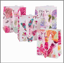 GIFT BAG,MED MOTHER'SDAY H.ST