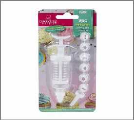 CAKE DECORATING KIT,7" 9pc