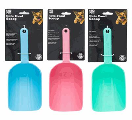 Medium Pet Feeding Scoop – Assorted 3-Color Set