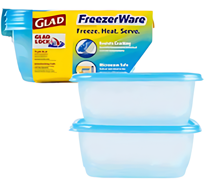 FOOD CONTAINER SET,2pk64ozGLAD