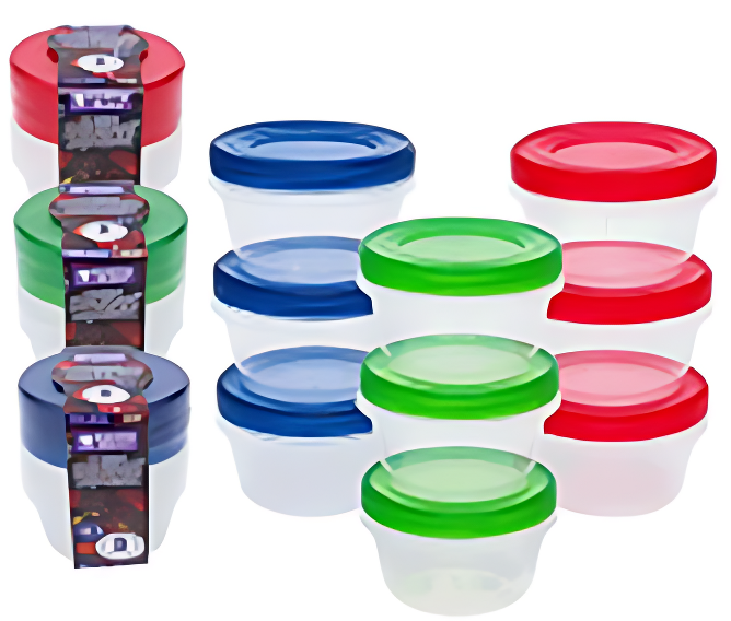 FOOD CONTAINER SET,3pc w/LID15