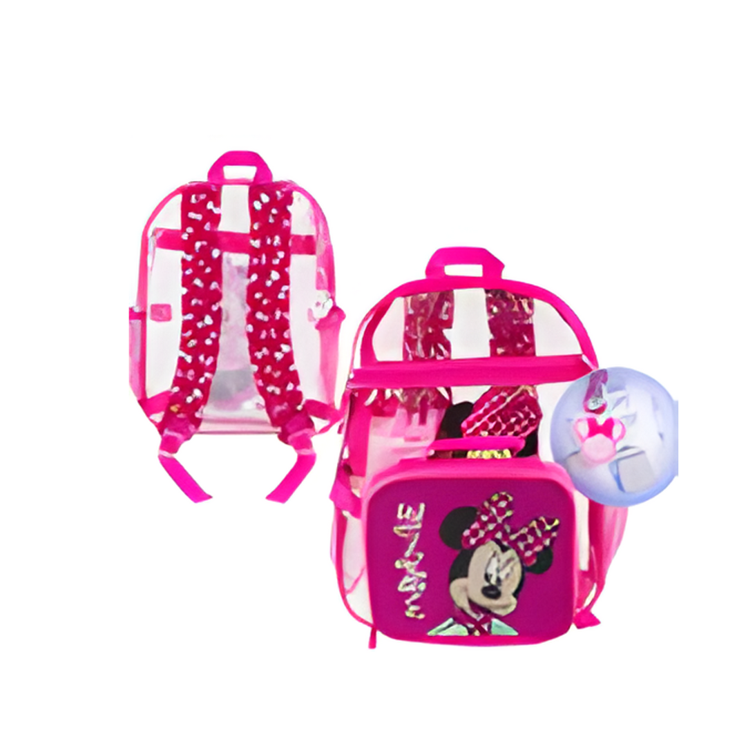 BACKPACK,5pc16"MINNIE MOUSE CL