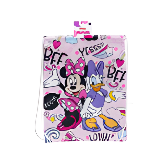 CINCH BAG,18"MINNIE MOUSE