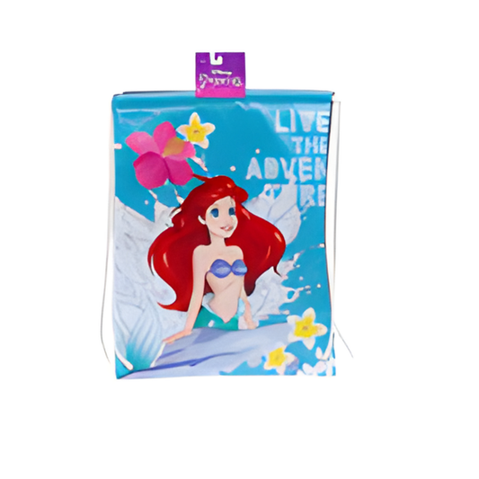 CINCH BAG,18"LITTLE MERMAID