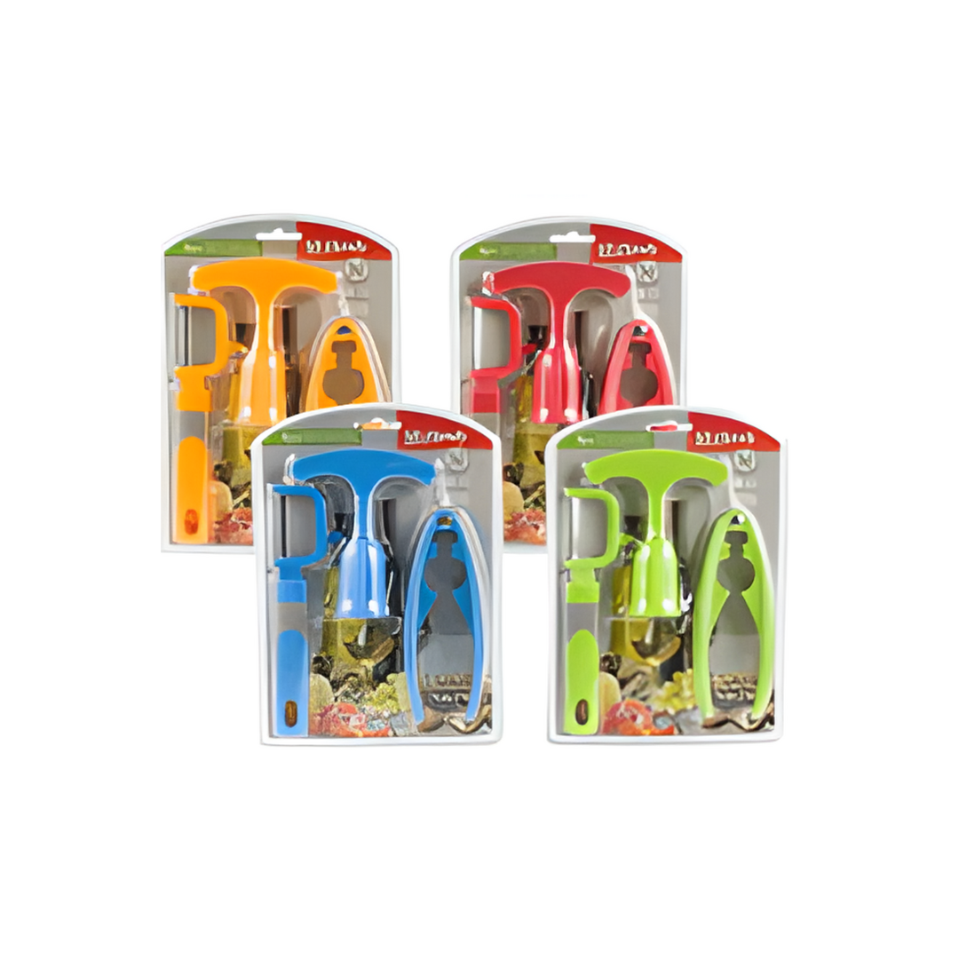 KITCHEN TOOL SET,3pcS.S.wPEELE