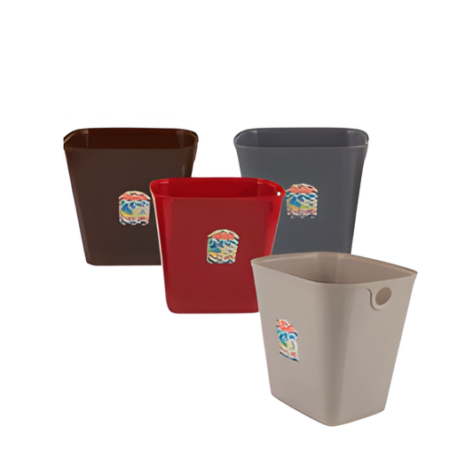 WASTE BIN,10"RECT PLASTIC