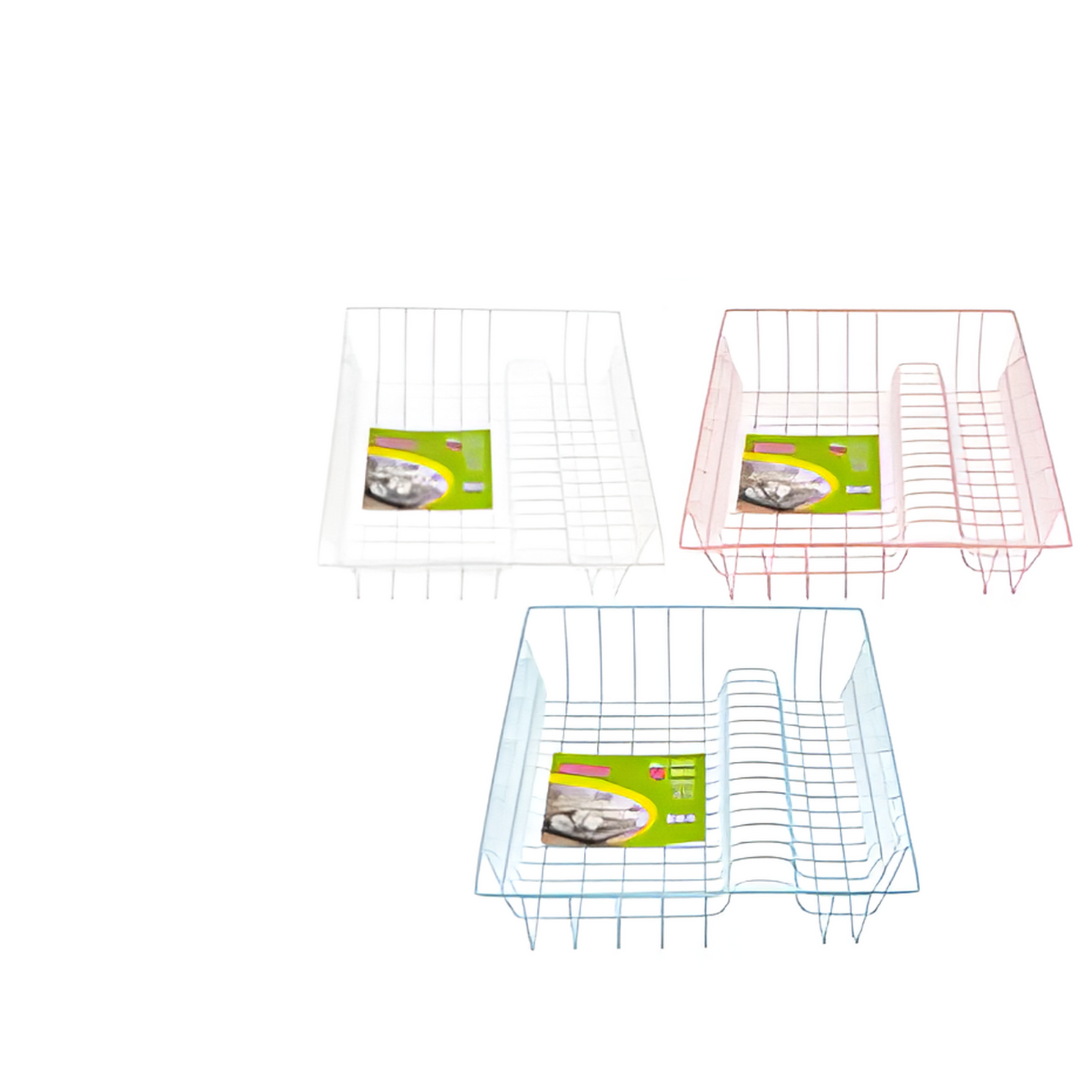 DISH RACK,18" ASST COLORS