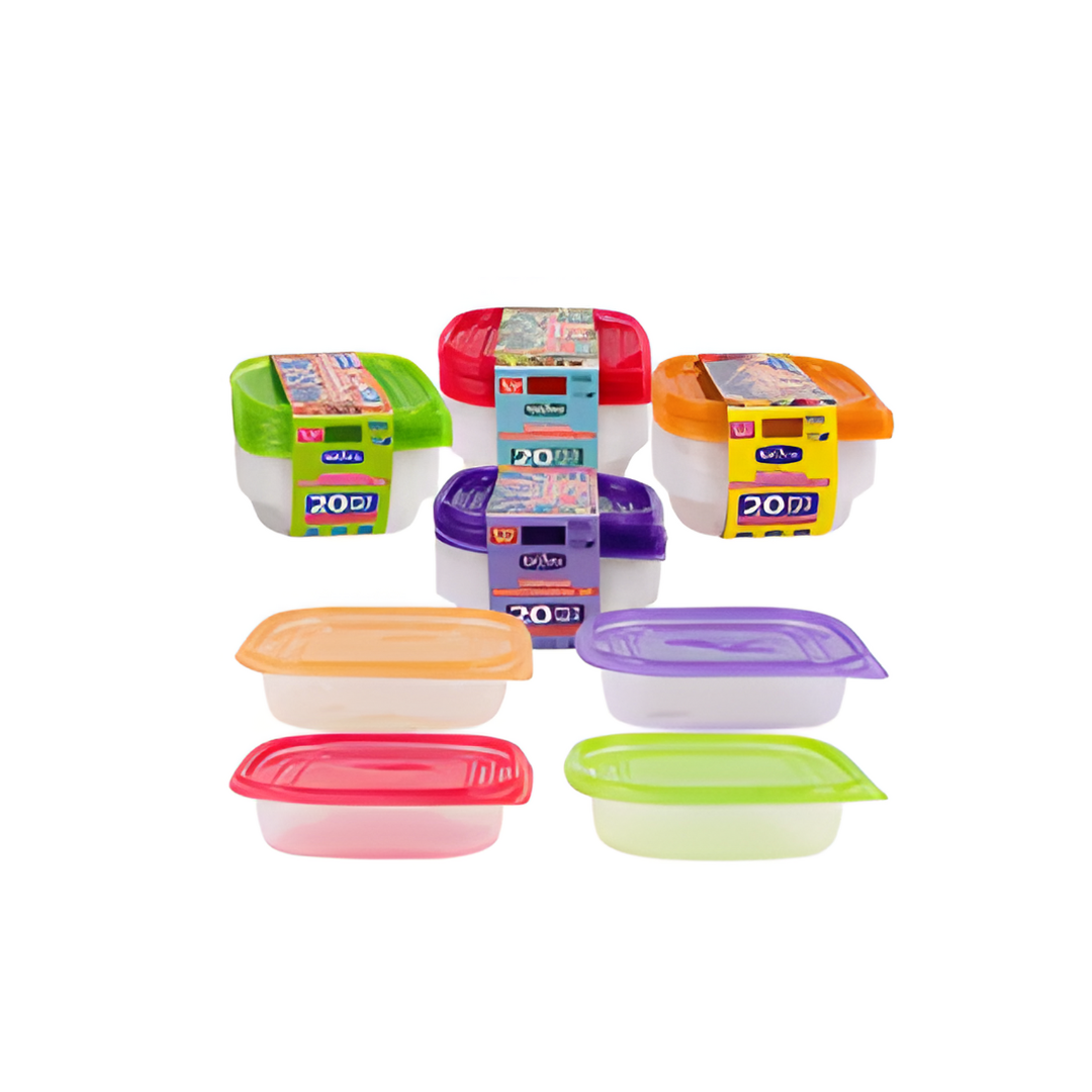 FOOD CONTAINER SET,20pc 750ml