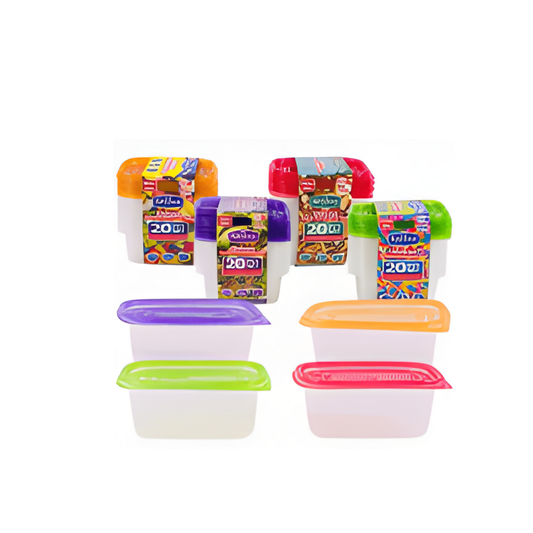 FOOD CONTAINER SET,20pc700ml/2