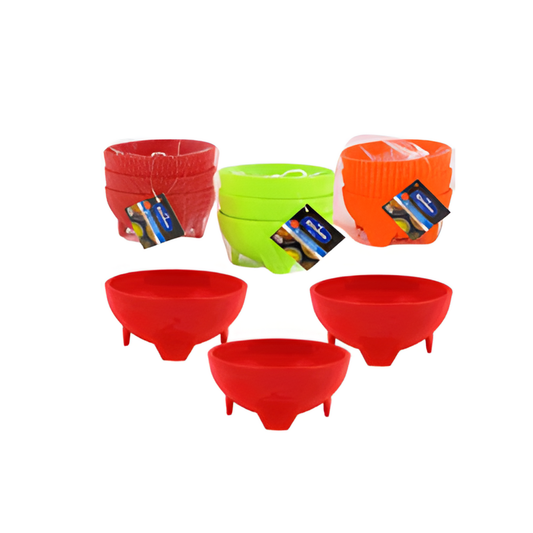 SALSA BOWL SET,3pc 4.5" 3AST