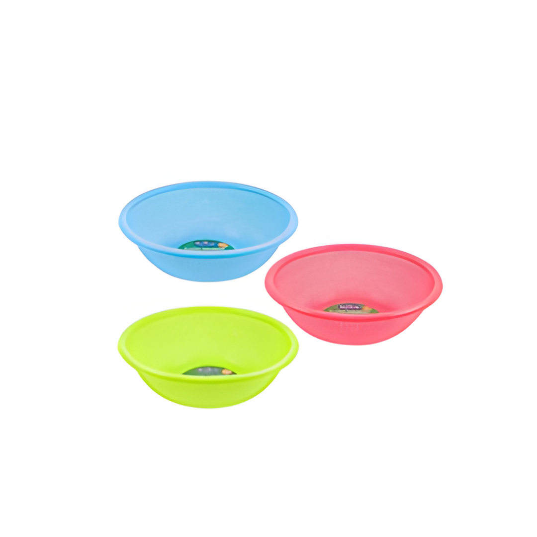 COLANDER,16"PLSTC 3AST CLRS