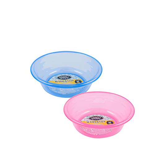 BASIN,11"4.2qt PLASTIC 2AST CL